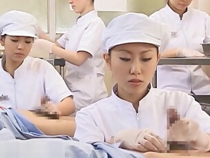 cumshot group-sex horny japanese nurses teen asian